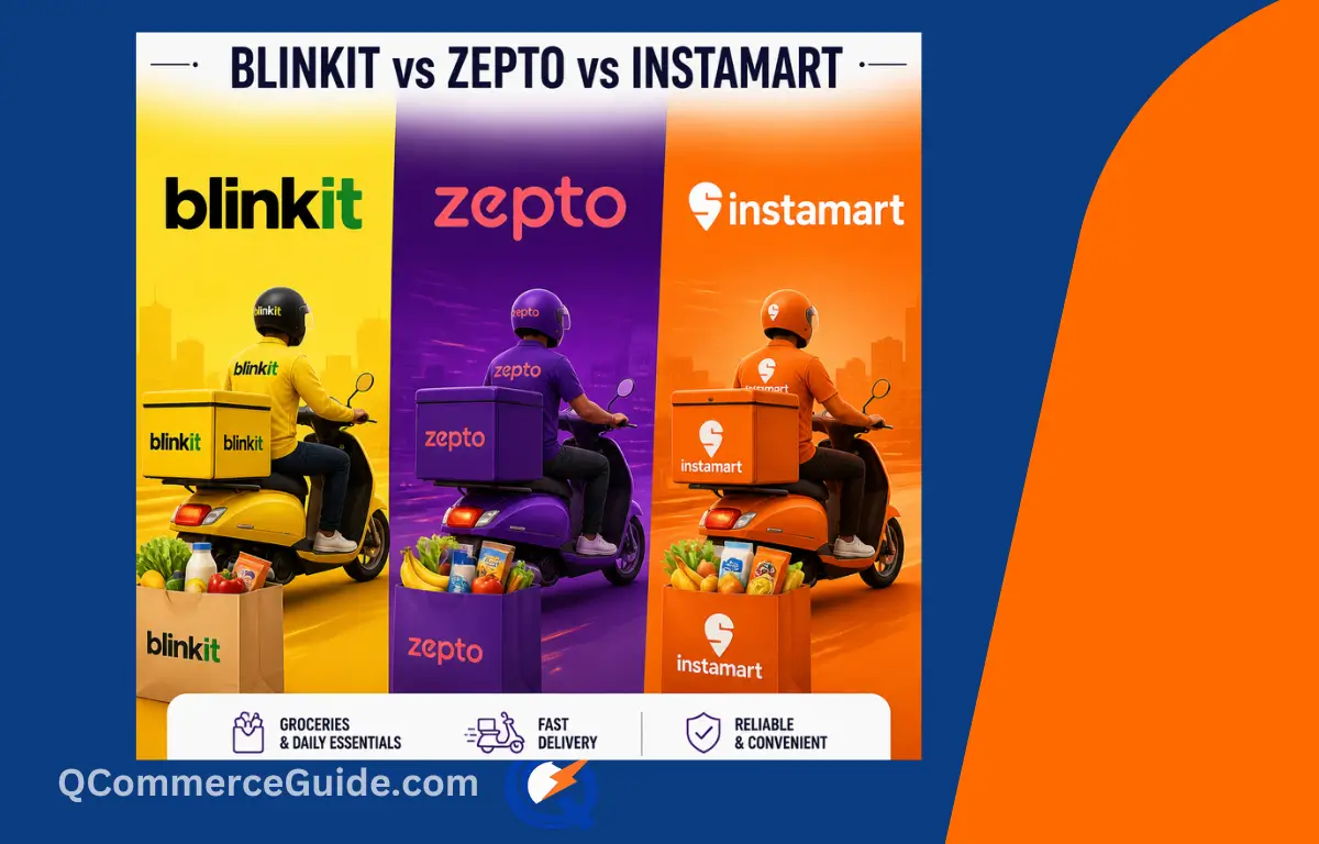 Blinkit vs Zepto vs Instamart